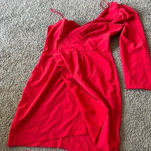 Red dress